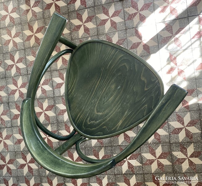 Thonet No. 81 Vintage Szék Székek Karosszék Étkezőszék Debreceni karosszékek Zöld étkezőszékek