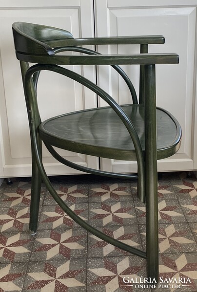 Thonet No. 81 Vintage Szék Székek Karosszék Étkezőszék Debreceni karosszékek Zöld étkezőszékek