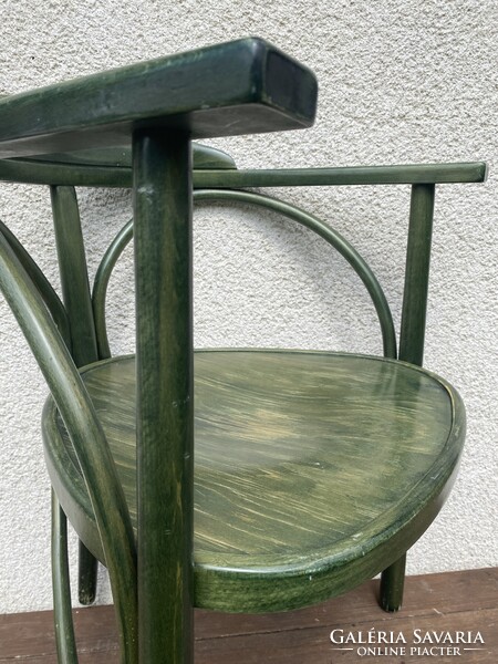Thonet No. 81 Vintage Szék Székek Karosszék Étkezőszék Debreceni karosszékek Zöld étkezőszékek
