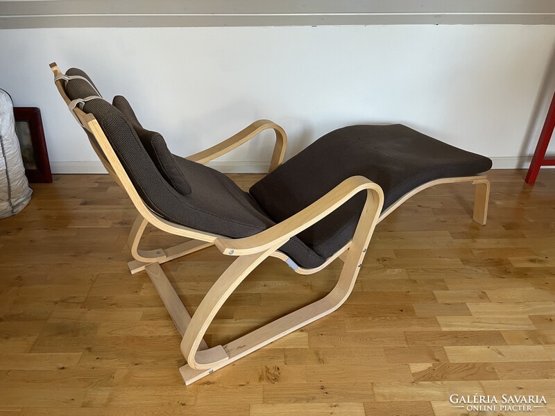 Vintage Ikea Poang lounge fotel by Noburu Nakamura