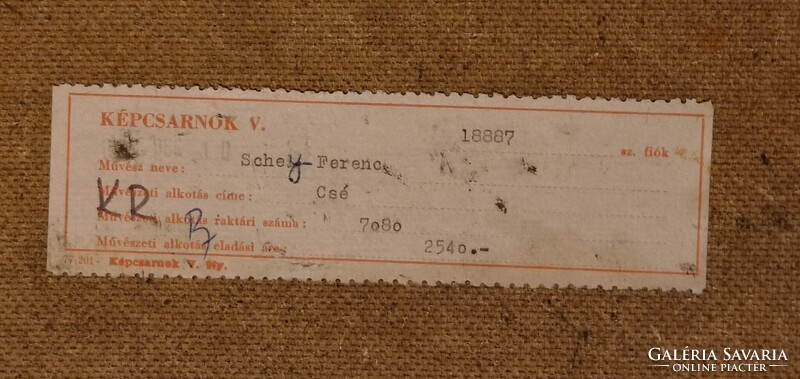 FK/516. – Schey Ferenc – Asztali csendélet