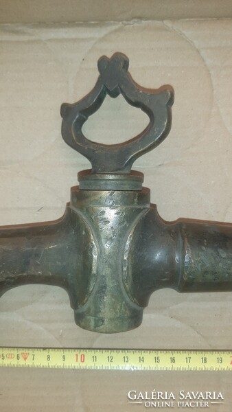 Antik réz hordó/ borcsap