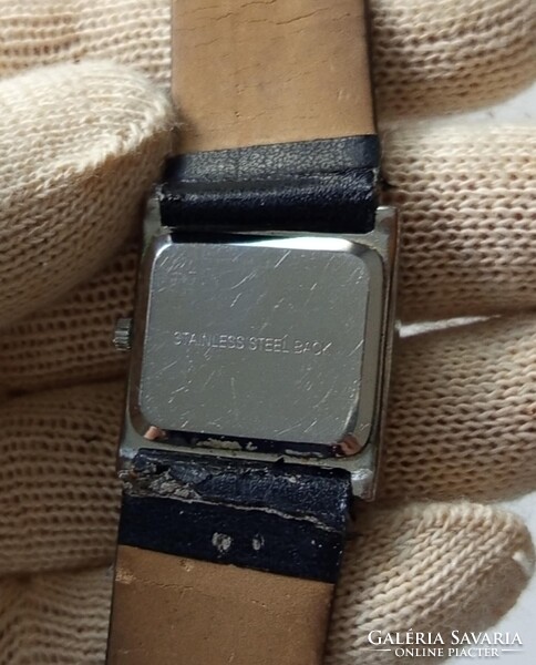 Retro Vintage Férfi Quartz Karóra Bőr szíjal.
