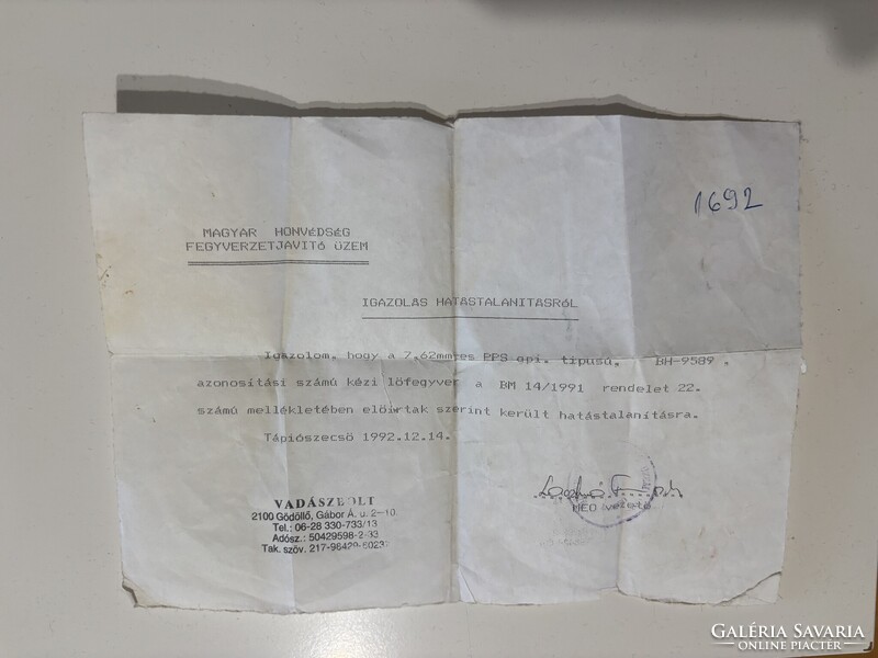 PPS-41 hatástalanított géppisztoly