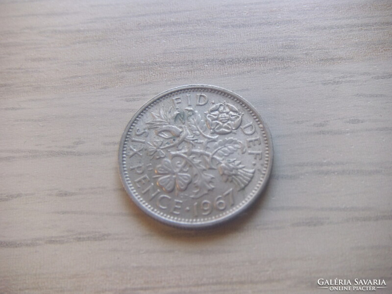 6  Penny  1967  ( 1 )  Anglia