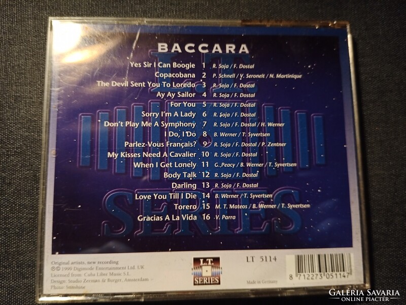 Baccara  eredeti cd eladó