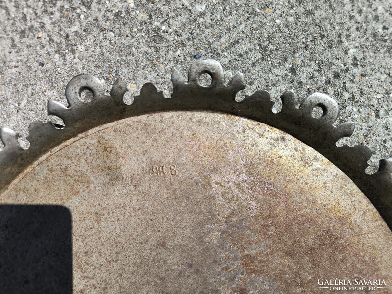 Antik öntöttvas viràgtartó Posztamens rokokó Barokk stílusú eredeti darab !