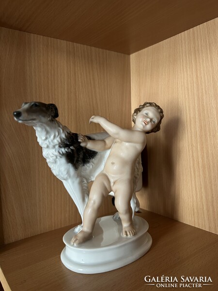 Rosenthal putto agárral
