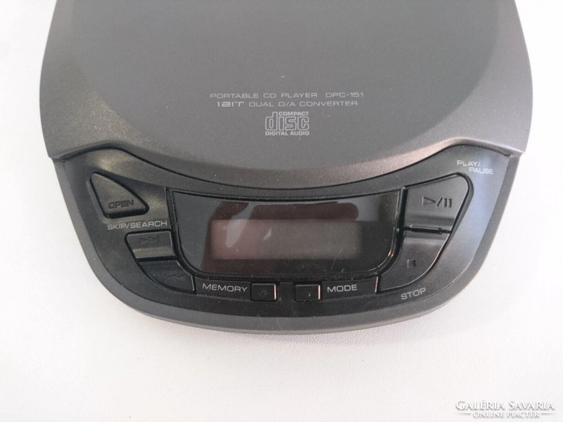 KENWOOD DPC151 Discman, hordozható CD-lejátszó - tökéletesen működik!