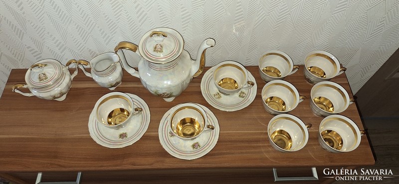 Walbrzych lengyel porcelán, hiányos készlet