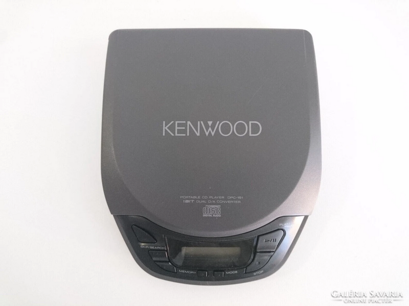 KENWOOD DPC151 Discman, hordozható CD-lejátszó - tökéletesen működik!
