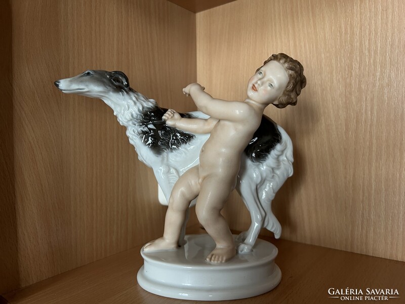 Rosenthal putto agárral