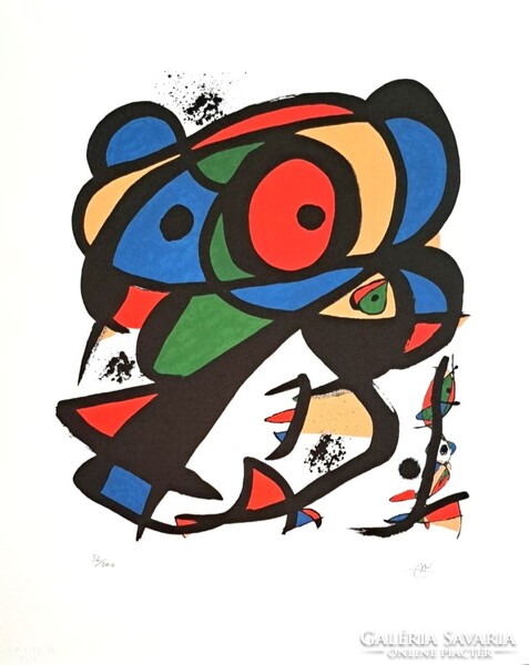 Joan Miró egészen különleges litográfiája