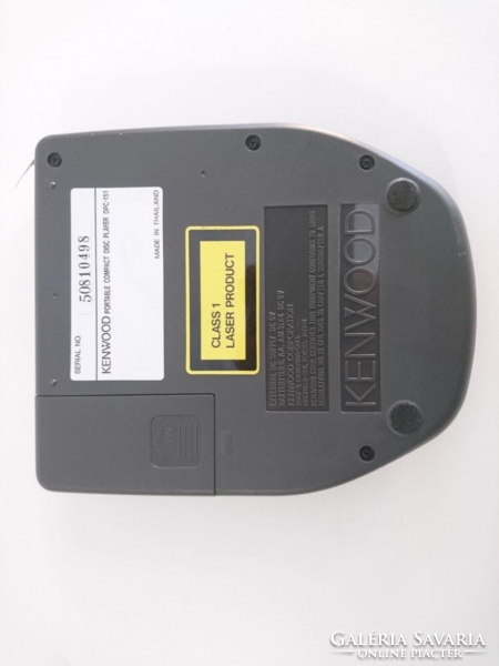 KENWOOD DPC151 Discman, hordozható CD-lejátszó - tökéletesen működik!