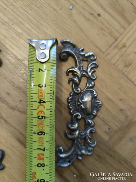 Antik bútor óra falióra asztali óra veretek rokokó bécsi barokk Ónémet 1880 körüli