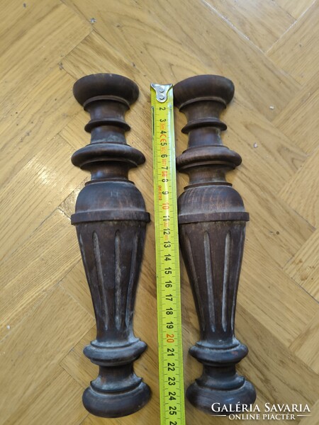 Antik 130 éves Ónémet Bécsi barokk rokokó faragàsok pàrban fali óra bútor oszlopok dekoráció célra