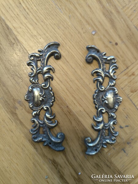 Antik bútor óra falióra asztali óra veretek rokokó bécsi barokk Ónémet 1880 körüli