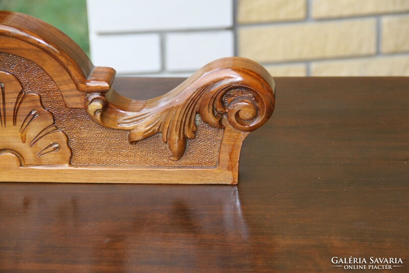 Ónémet falióra torony, komód, szekrény dísz, tetődísz 47