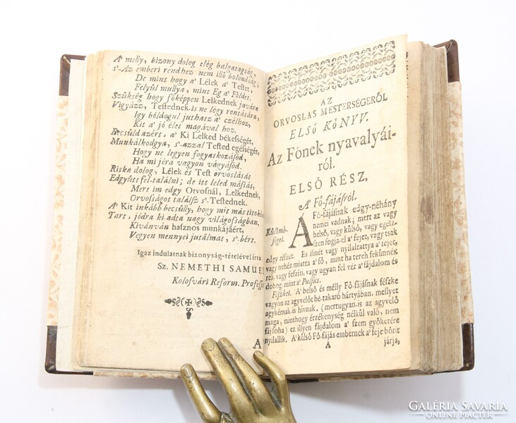 1692 Pápai Páriz Ferenc - Pax corporis Rendkívül ritka RMK 2. kiadás Lőcse !!