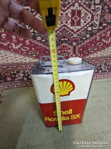 Szép régi Shell olajos kanna 5L.