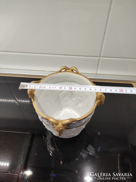 Sevres porcelán kaspó