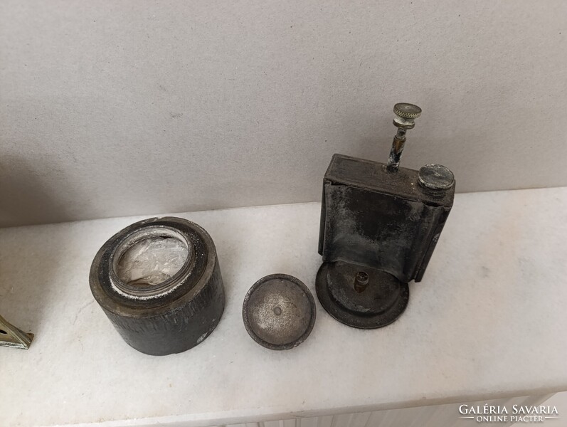 Antik vasutas bakter 1949 karbid lámpa 251 5291