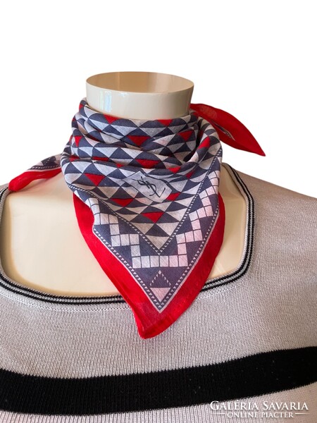 Yves Saint Laurent gyönyörű vintage nyaksál,kendő!