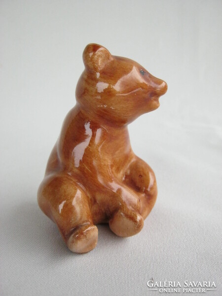 Bodrogkeresztúri kerámia maci medvebocs