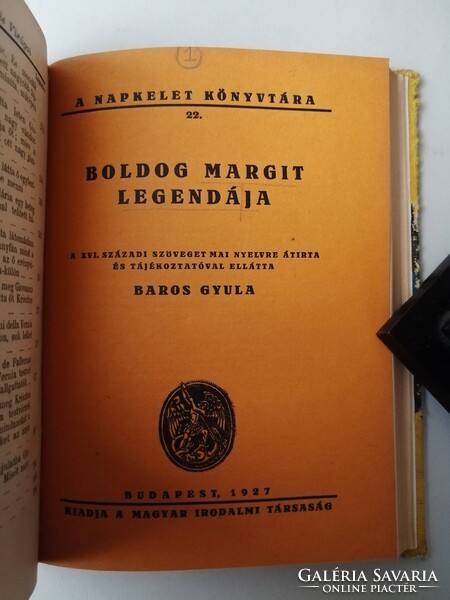 ASSISI SZENT FERENC KIS VIRÁGAI + BOLDOG MARGIT LEGENDÁJA - NAPKELET KÖNYVTÁRA