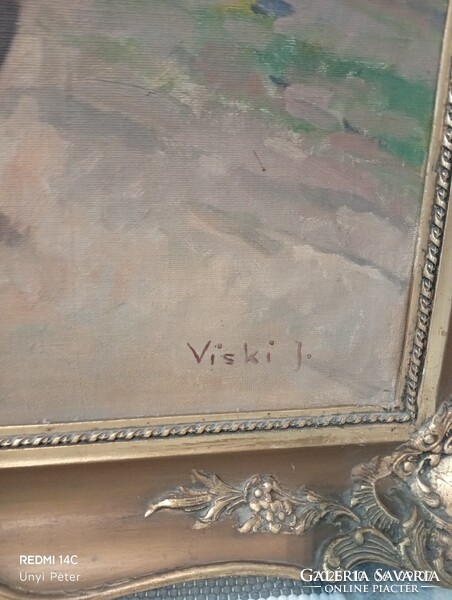 Vágtázó lovak Viski János (1891-1987)