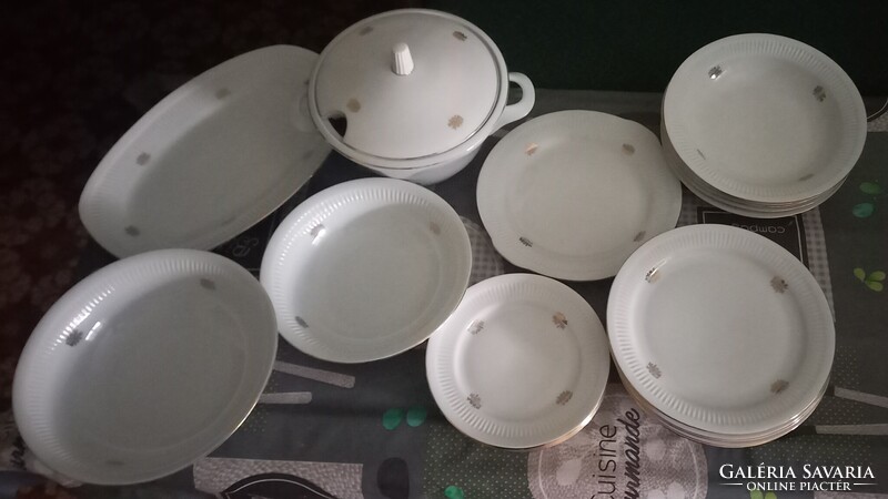 Hibátlan 21 részes 5 személyes Jarolina lengyel étkészlet