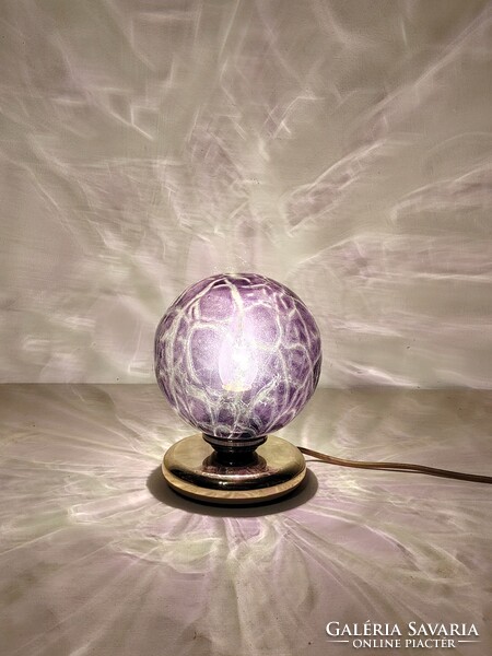 Kolarz asztali lámpa különleges búrával ALKUDHATÓ