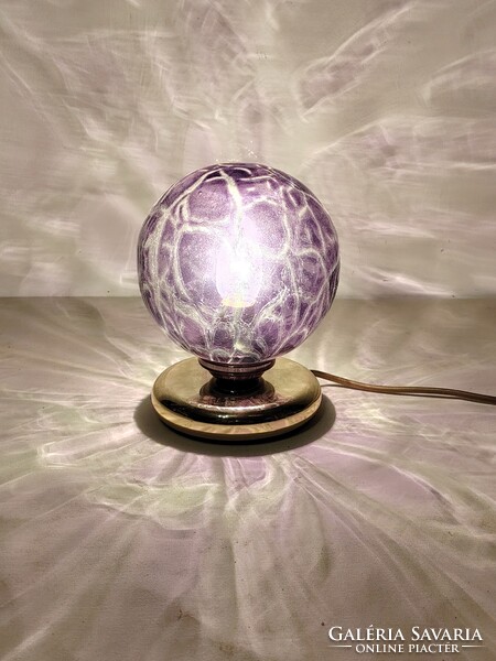 Kolarz asztali lámpa különleges búrával ALKUDHATÓ