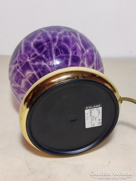 Kolarz asztali lámpa különleges búrával ALKUDHATÓ