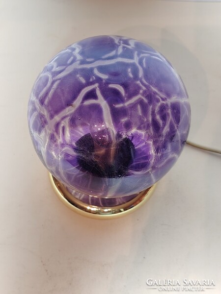 Kolarz asztali lámpa különleges búrával ALKUDHATÓ