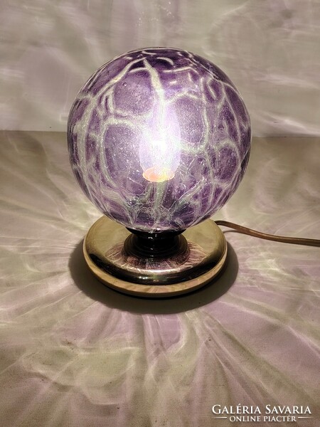 Kolarz asztali lámpa különleges búrával ALKUDHATÓ