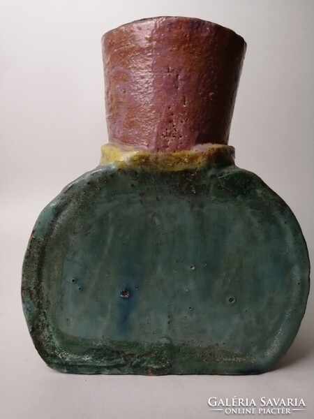 FIGURÁLIS KERÁMIA VÁZA A 70-ES ÉVEKBŐL