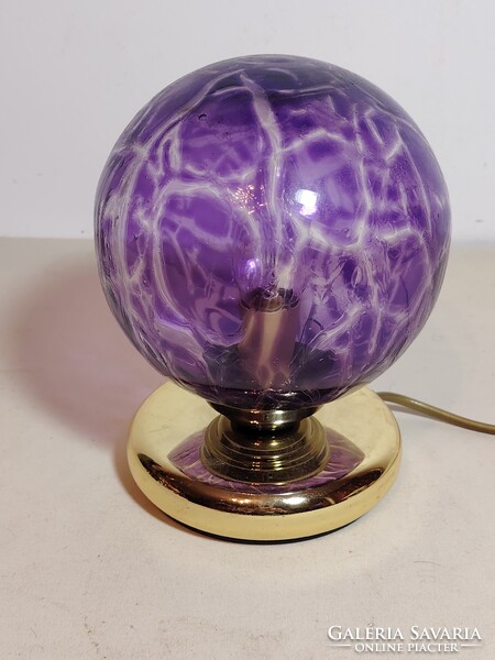 Kolarz asztali lámpa különleges búrával ALKUDHATÓ