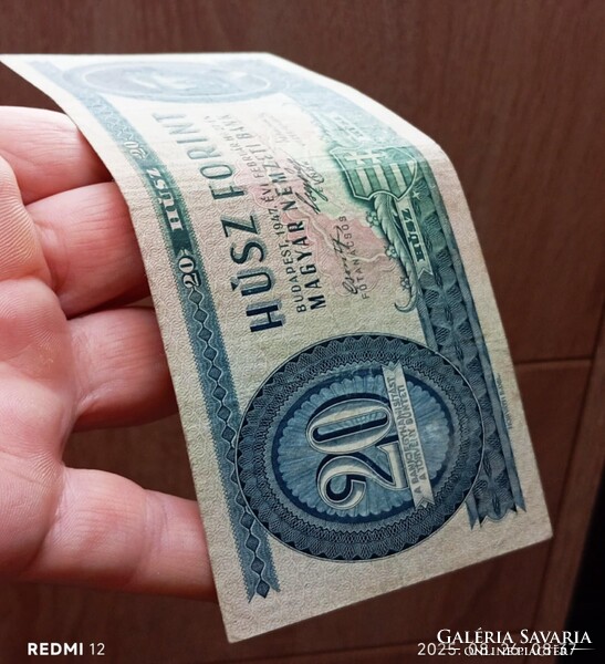 1947. Kossuth címeres 20 Forint.