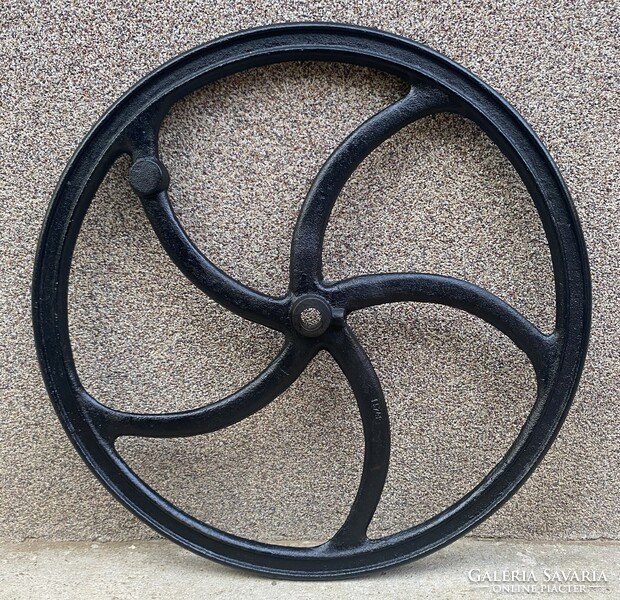 Öntöttvas kútkerék, daráló kerék (65 cm és 14 kg)