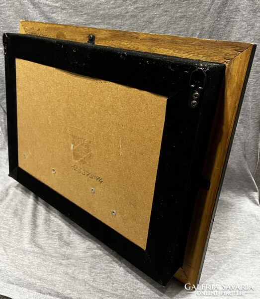 Vintage 3 dimenziós falikép- falidísz !