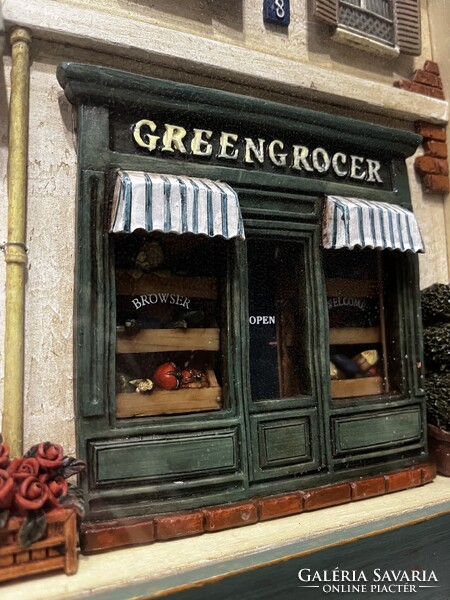 Vintage 3 dimenziós falikép- falidísz !