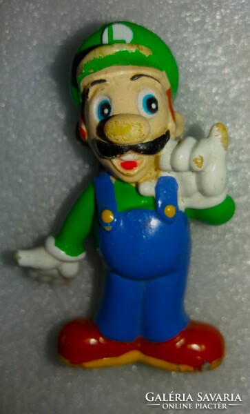 1994. MARS TOYS -EREDETI NINTENDO - SUPER LUIGI FIGURA - PRÓBA PROMÓ - GYŰJTŐI CSEMEGE képek szerint