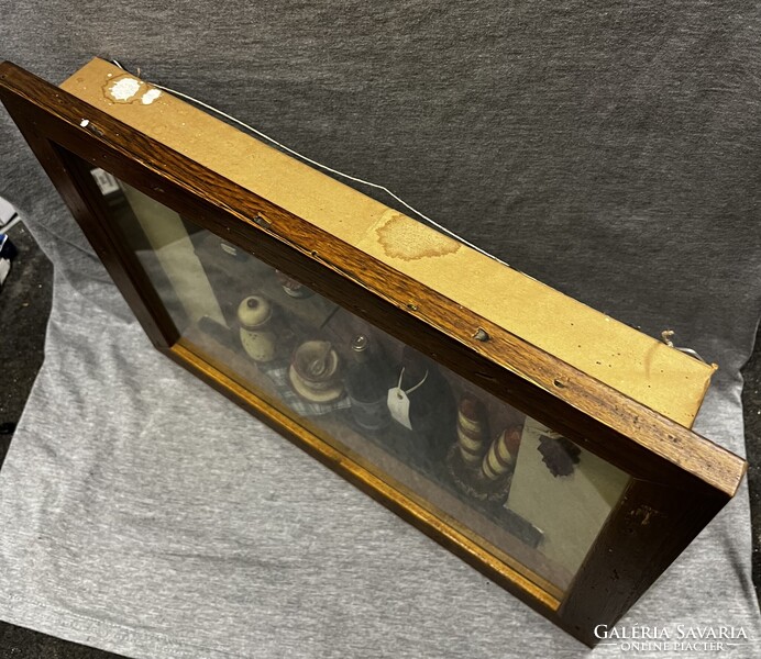 Vintage 3 dimenziós falikép - falidísz !