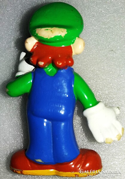 1994. MARS TOYS -EREDETI NINTENDO - SUPER LUIGI FIGURA - PRÓBA PROMÓ - GYŰJTŐI CSEMEGE képek szerint