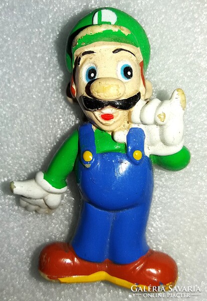 1994. MARS TOYS -EREDETI NINTENDO - SUPER LUIGI FIGURA - PRÓBA PROMÓ - GYŰJTŐI CSEMEGE képek szerint