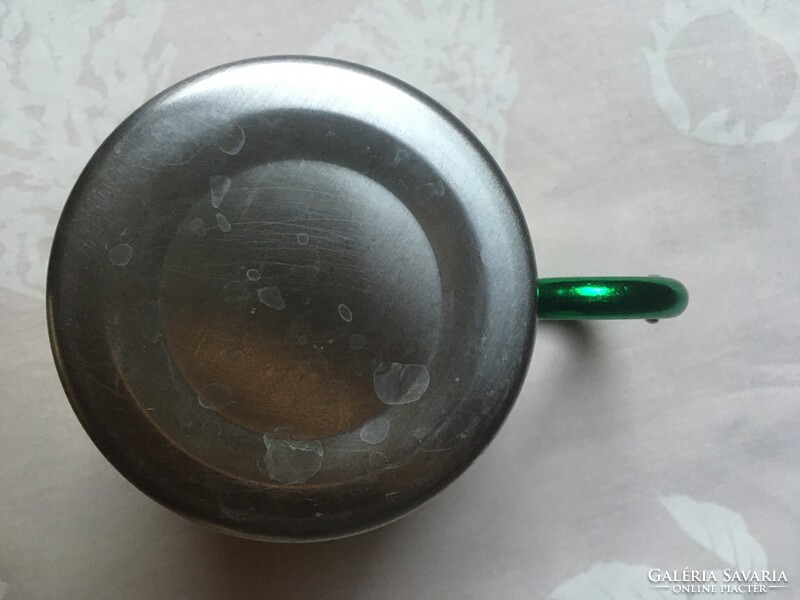 Fém színes karabineres bögre