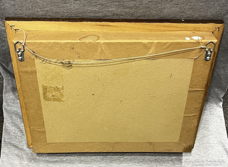 Vintage 3 dimenziós falikép - falidísz !