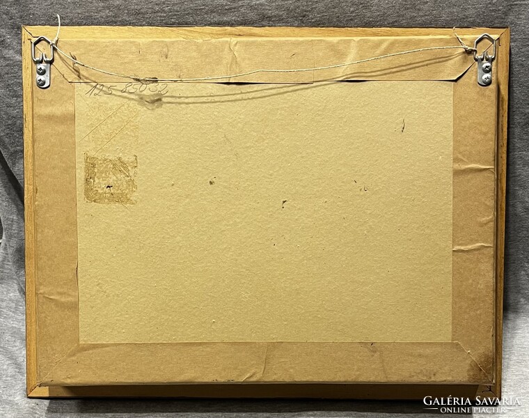 Vintage 3 dimenziós falikép - falidísz !