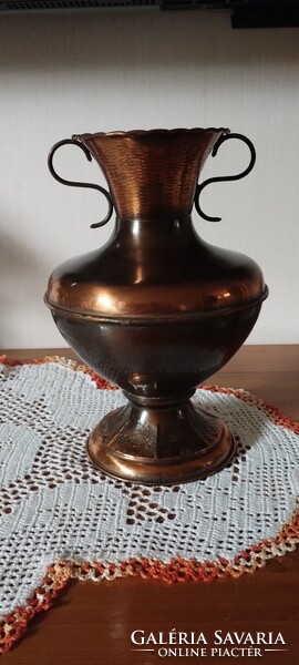 Retro réz hasas váza
